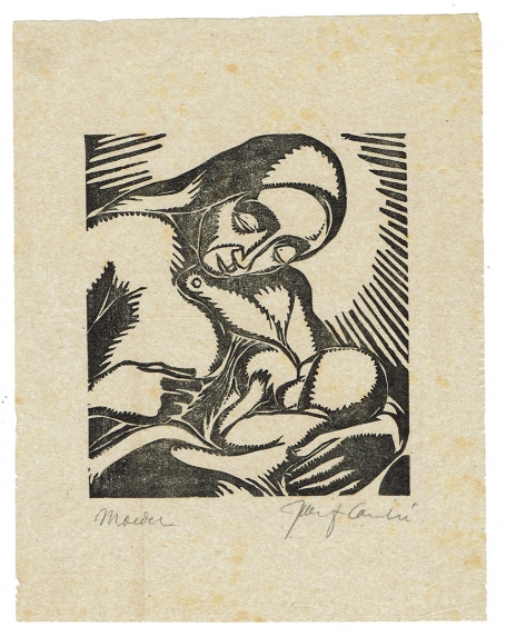 houtdruk Jan Frans Cantré kopen