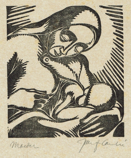 Houtsnede van Jan Frans Cantré kopen