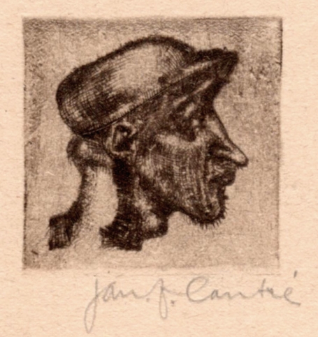 Originele ets Jan Frans Cantré kopen