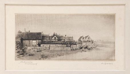 St Anneke, kunstwerkje van de Belgische graficus Jaak Gorus
