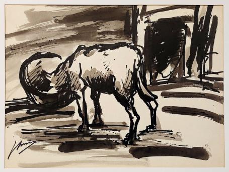 Grafisch kunstwerk van Jos Mous of Joseph Mous