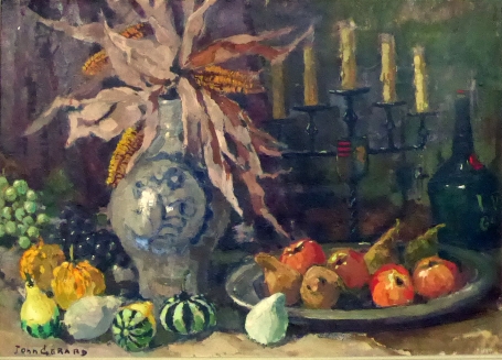 Schilderij van de Belgische kunstschilder John Gérard