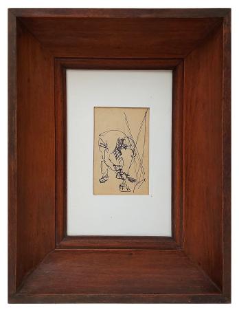 Tekening van de Antwerpse kunstenaar Mous kopen