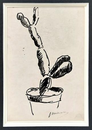 Grafisch kunstwerk van Jos Mous of Joseph Mous