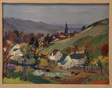 Olieverschilderij uit 1953 van Joseph Tilleux kopen