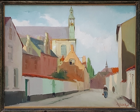 Olieverschilderij van Joseph Tilleux kopen