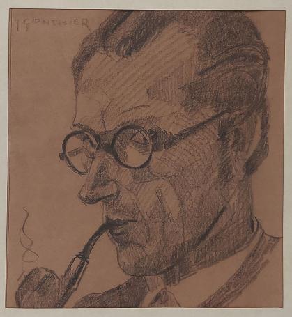 Een tekening van Jules Gonthier