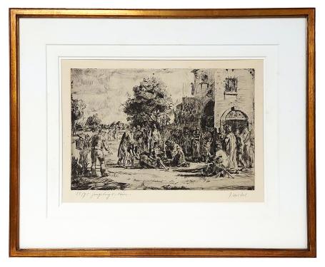 Ets Belgische etser Jules Van Ael kopen