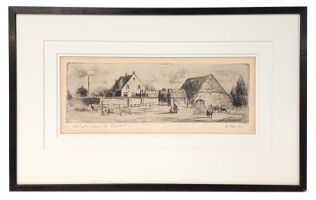 Ets Belgische etser Jules Van Ael