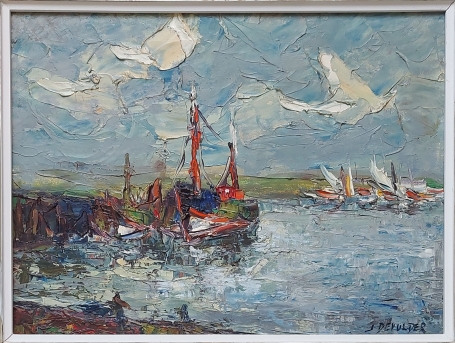 Schilderij van Julien Devulder
