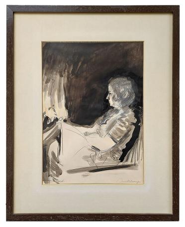 Schilderij van de Belgische kunstenaar Juul Claeys