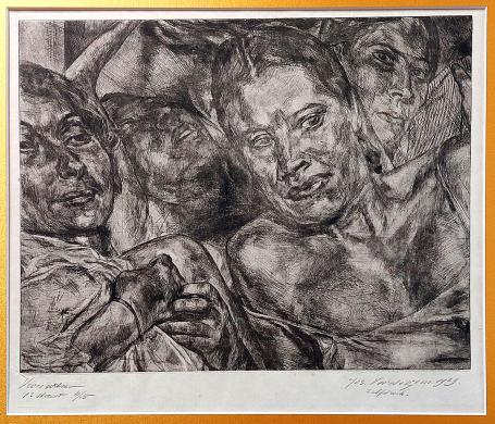 Ets van Belgische graficus Joseph Verdegem