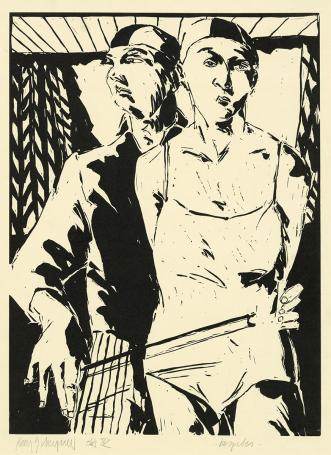 Kunstwerkje van Koen Scherpereel uit 1982
