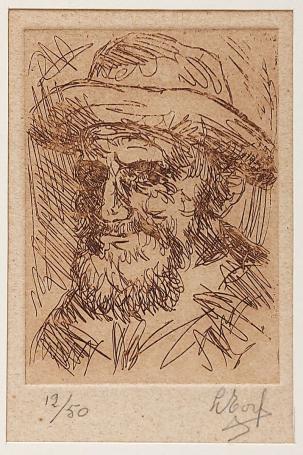 Ets van de Belgische kunstenaar Leonardo Torfs