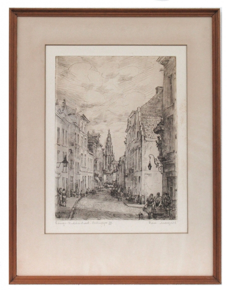 Ets van de Belgische kunstenaar Romain Malfliet