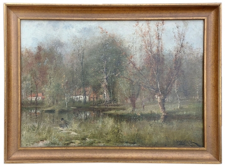 Kunstwerk van de Belgische kunstenaar Henri Langerock kopen