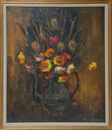 Schilderij van de Belgische kunstschilderes Lea Vanderstraeten