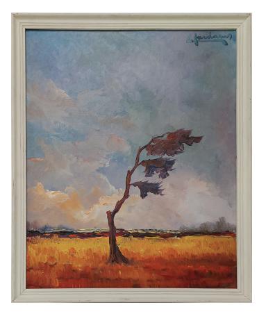 Olieverfschilderij uit 1969 Belgische schilder Leo Jordaens kopen
