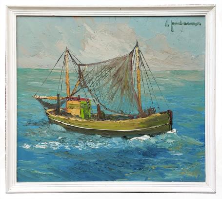 Olieverfschilderij van de Belgische schilder Leo Jordaens kopen