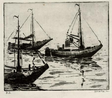 Grafisch kunstwerk online kopen van L. Smets