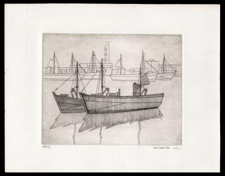 Ets van de Belgische graficus Léon Smets