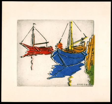 Burijngravure van Léon Smets kopen