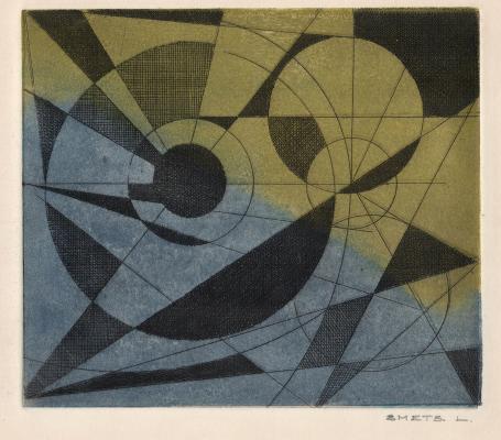 Grafisch kunstwerk van L. Smets