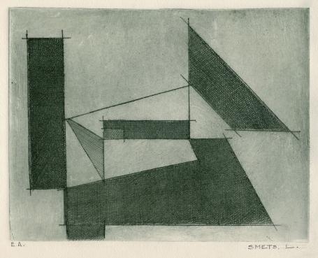 Grafisch kunstwerk van L. Smets kopen