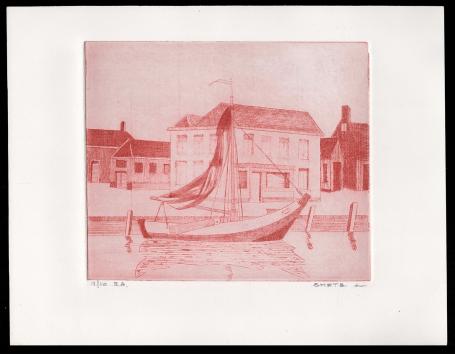 Ets van de Belgische graficus Léon Smets