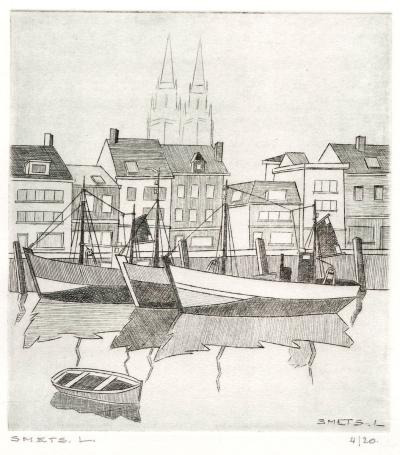 Grafisch kunstwerk van L. Smets kopen