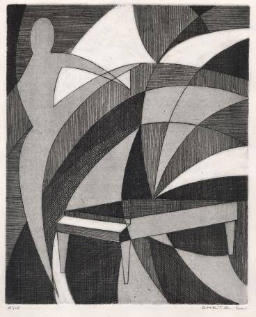 Grafisch kunstwerk Léon Smets kopen