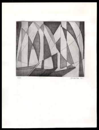 Ets van de Belgische kunstenaar Léon Smets kopen