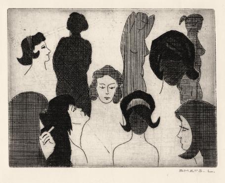 Grafisch kunstwerk online kopen van L. Smets