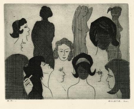 Grafisch kunstwerk online kopen van L. Smets