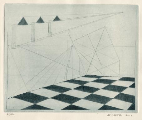 Grafisch kunstwerk aankopen van L. Smets