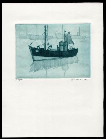 Ets van de Belgische kunstenaar Léon Smets