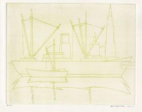 Grafisch kunstwerk online van L. Smets