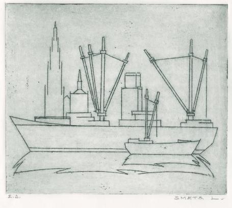 Grafisch kunstwerk online kopen van Léon Smets