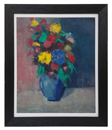 Schilderij van  Mechelse kunstenaar Léon Smets