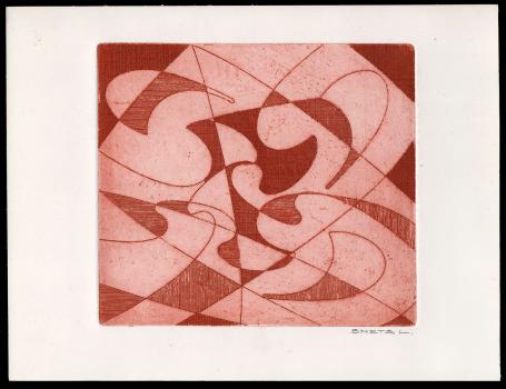 Ets van de Mechelse kunstenaar Léon Smets aankopen