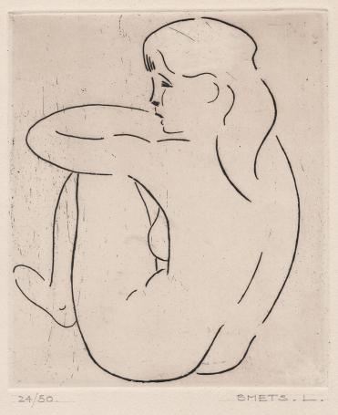 Een ets van Léon Smets kopen