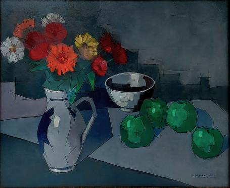 figuratief constructivisme met expressionistische trekken