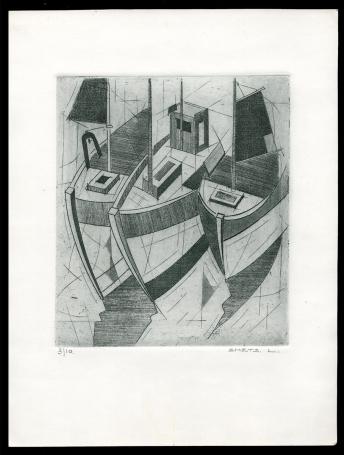 Ets van de Belgische kunstenaar Léon Smets kopen