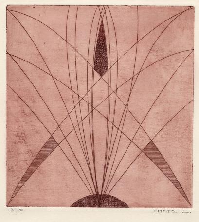 Grafisch kunstwerk van L. Smets