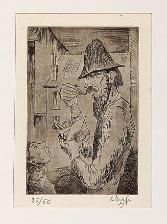 Ets van de Belgische tekenaar Leonardo Torfs