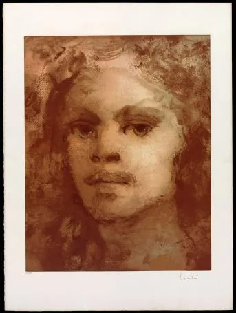 Schilderijen tekeningen Litho Argentijnse schilder Leonor Fini