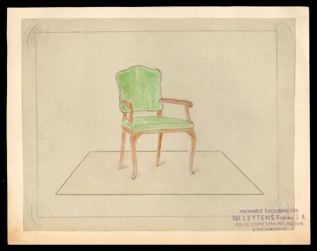 fauteuil Jugendstil / Art Nouveau
