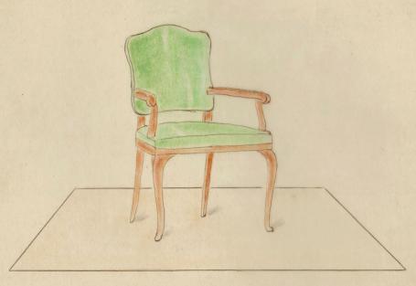 Ontwerptekening, Jugendstil / Art Nouveau