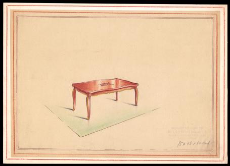 Meubelontwerp art-deco van Leytens Frères