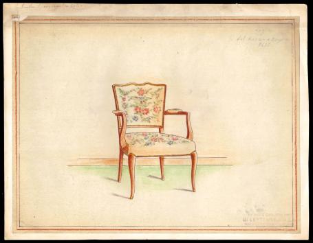 Meubelontwerp art-deco van Leytens Frères